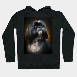 Royal Portrait of a Shih Tzu Hoodie